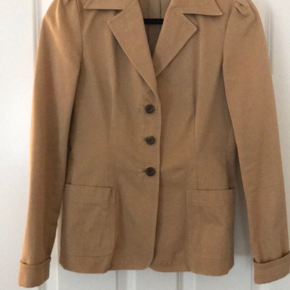 Blazer cotton beige/tan Ralph Lauren